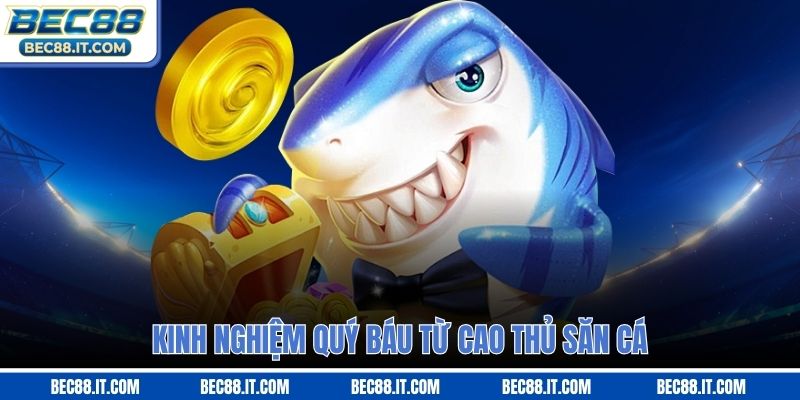 Kinh nghiệm quý báu từ cao thủ săn cá