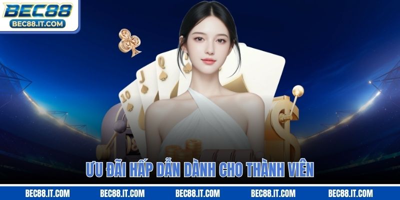 Ưu đãi hấp dẫn dành cho thành viên